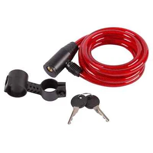 Heavy Duty Cable Lock & Bracket 8mm x 1m Length - Picture 1 of 2
