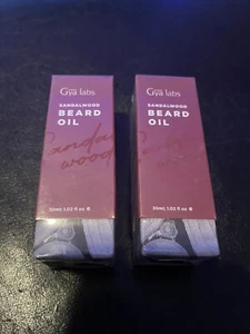 2 Pk Sandalwood Beard Oil 1.02 Fl Oz 30 ml FREE SHIP - Picture 1 of 3