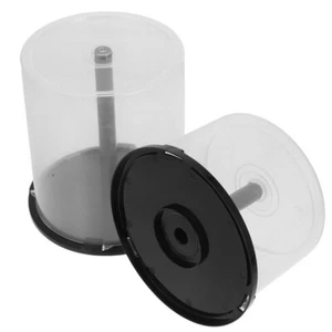2 Pcs Bac De Rangement Pour CD Cas Stockage Dvd Boîtiers Vierges - Photo 1/12