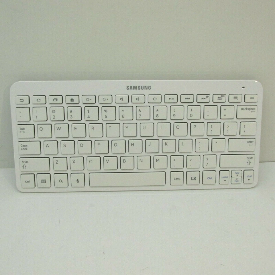 Teclado inalámbrico para tablet Samsung Galaxy Tab 2 blanco BKB-10 A3LBKB-10 Bluetooth Foto 1 de 4
