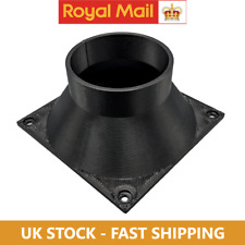 120mm Fan Duct Adaptor Shroud to 75mm Vent For Ducting Flexible Pipe