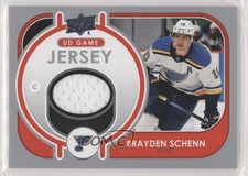 2021-22 Upper Deck Series 1 UD Game Jersey Brayden Schenn #GJ-BS