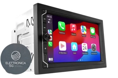 Phonocar VM 018 Monitor 7" 2 DIN Autoradio Android Apple WiFi DAB+ Antenna VM018 - Immagine 1 di 3