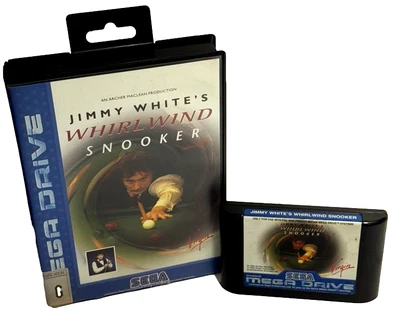Jimmy White's Whirlwind Snooker Sega Mega Drive *No Manual* - Image 1 of 4