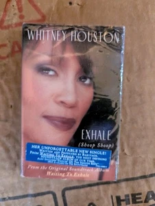 Whitney Houston Exhale Single 1995 Cassette Tape open box original packaging - Picture 1 of 2