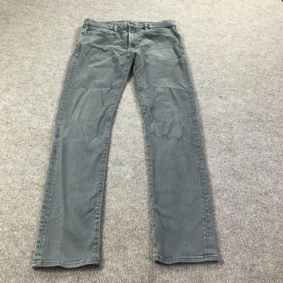 Pantalones de mezclilla Banana Republic The Traveler para hombre 31x32 gris ajustados elásticos cómodos Foto 1 de 4