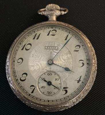 Vintage Fancy Elgin 16s 17 J Grade 387/7 Gold Filled 20 Year Case A1152 - Image 1 of 4