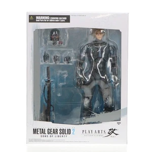 Play Arts Kai Metal Gear Solid 2 Figure Sons of Liberty Raiden jp - Picture 1 of 9