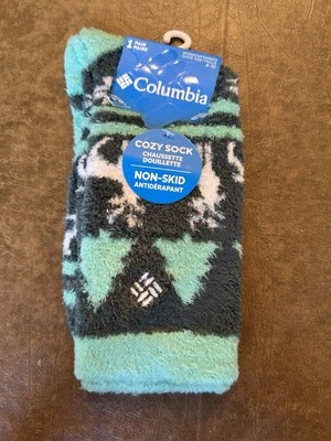 Mujer Columbia Acogedor Calcetín Antideslizante Difuso Cálido Un Par Talla 4-10 Foto 1 de 4