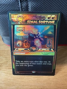 Mtg Secret Lair— Final Fortune — Foil —NM - Picture 1 of 1