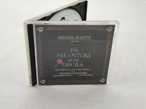 Highlights From The Phantom of the Opera-1987 CD - Original Cast Recording - Picture 1 of 3
