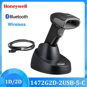 Honeywell 1472G2D-2USB-5-C 2D Wireless Barcode Scanner Reader with Cable & Base - Afbeelding 1 van 10