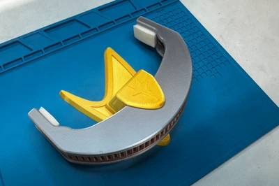 Star Trek Next Generation TNG Geordi La Forge Visera Disfraz Utilería Cos Play Foto 1 de 4