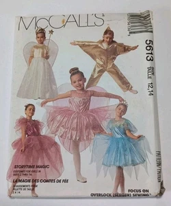 McCall's 5613 Sewing Pattern Princess/Ballerina/Fairy/Star Costumes Sz 12/14 UC - Picture 1 of 4
