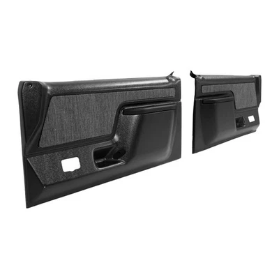 Inner Door Panel Set For 1987-1991 Ford F150 F250 F350 Bronco Left & Right Side Foto 1 de 4