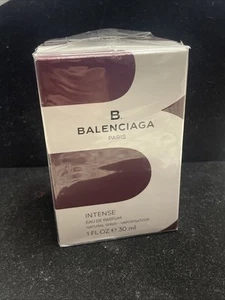 VERY RARE Vintage New BALENCIAGA B Intense 1 FL Oz. EDP Perfume Spray - Picture 1 of 11