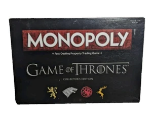 Game of Thrones Monopoly Board Game Collectors Edition 100% Complete pre-owned - Picture 1 of 1