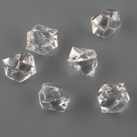 150pcs Acrylic Crystal Ice Rock Stones for Aquarium Vase Gems Table Decorating