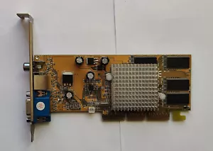 Tarjeta VGA nVidia GeForce4 MX440 64MB AGP 8X - ¡Prueba OK! - Imagen 1 de 4