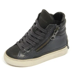 G4200 Zapatillas Niño CRIME LONDRES Negro/Azul Efecto Zapatos Niño - Imagen 1 de 4