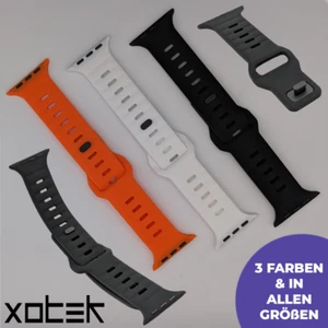 🔥Sport Silikon Armband🔥für Apple Watch Ultra 2 49mm 9 8 7 6 5 3 SE Ersatz Band - Zdjęcie 1 z 8