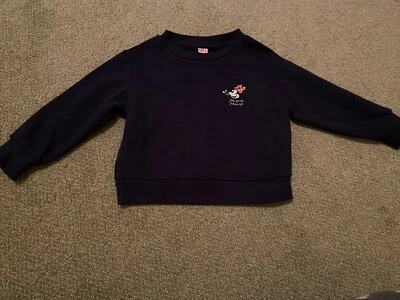 优衣库女宝宝迪士尼米妮老鼠运动衫 — 第 1/4 张图片