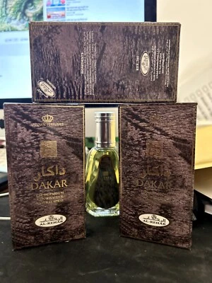 Dakar (3X50ml) by Al Rehab Fresh Spicy Citrus Musky Eau de Perfume Spray