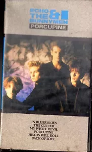 Echo and the Bunnymen - Stachelschwein VHS - SELTEN - Bild 1 von 1
