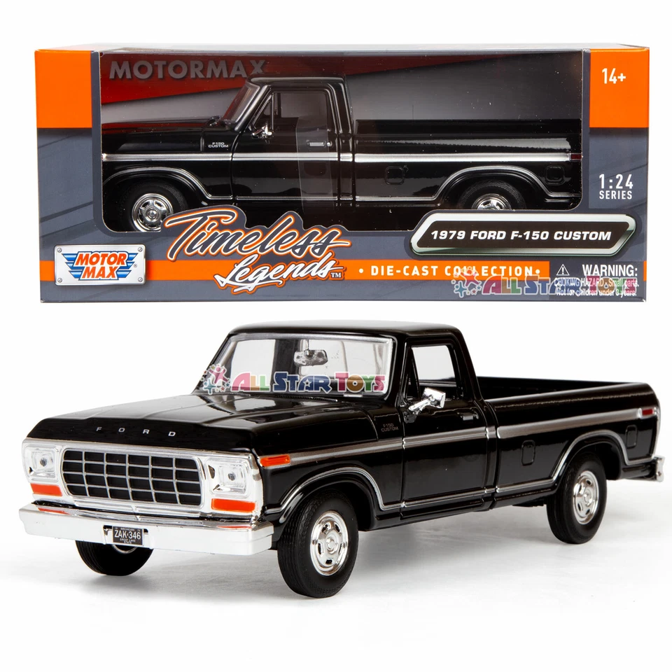Motormax 1979 Ford F-150 Pickup Classic F150 Pick Up Truck 124 Diecast Collec...