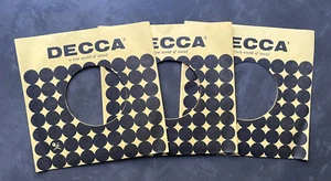 3x DECCA - Company Sleeve - US Original - Imagen 1 de 2