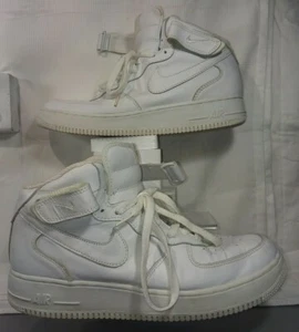 Nike Air Force 1 Mid Size 2003, 306352-113, White, Men's Size 10.5 - Picture 1 of 8