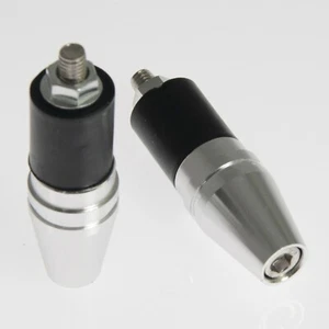 Stabilizzatori Contrappesi Bilancieri Manubrio Moto Scooter Universali  Cromo - Picture 1 of 1