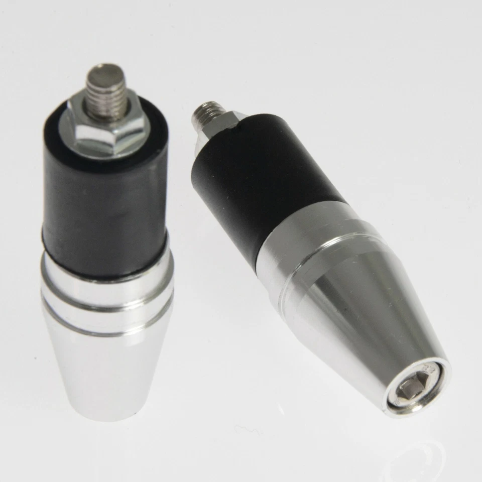 Stabilizzatori Contrappesi Bilancieri Manubrio Moto Scooter Universali  Cromo - Image 1 of 1