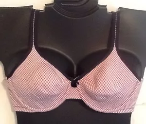 NWT Underwire Cotton Blend Comfort Bra PINK Catherines Intimates Plus Bra 27583 - Picture 1 of 12