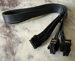 Corsair PCIe Type-4 PSU Power Cable Connector - Picture 1 of 4