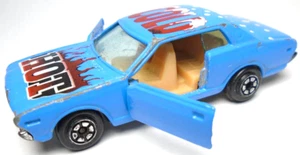 VTG YATMING #1066 70'S NISSAN GLORIA HOT COLD BLUE 2 3/4" DIECAST CAR DOORS OPEN - Picture 1 of 6