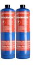 X2 Rothenberger Propane Pro Gas Cylinder For Superfire Torch Blue