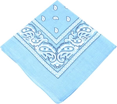 Paquete de 3/6/12 pañuelos con estampado de cachemira 100 % algodón para hombre y mujer Foto 1 de 4