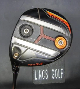 Left Handed King Cobra F7 3-4 Wood Regular Graphite Shaft Cobra Grip - Picture 1 of 5