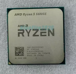 AMD Ryzen 5 R5 5600GE AM4 CPU Processor 6-Core/12-Thread 3.4 GHz Desktop 35W - Bild 1 von 4