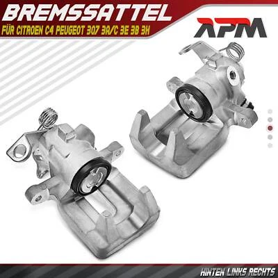Bremssattel Bremszangen Hinten Links Rechts für Citroën C4 I Peugeot 307 3A 3E