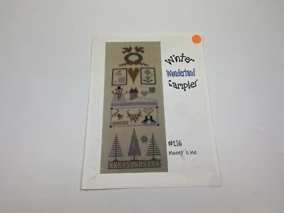 Mosey 'N Me Winter Wonderland Sampler Counted Cross Stitch Pattern - Image 1 of 3