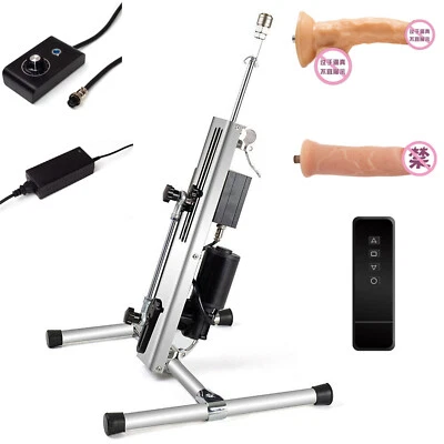 Stroke 5.9" Sex Machine Use of Both Ends Dual Remote Control Angle Adjustable - Image 1 of 4