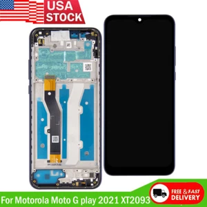 A++LCD Display Screen Replace Frame For Motorola Moto G play 2021 XT2093-3 MC36E - Picture 1 of 7