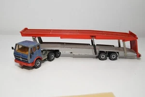 B67 1:55 SIKU 3112 MERCEDES-BENZ SK AUTO CAR TRANSPORTER FAIR COND. - Picture 1 of 13