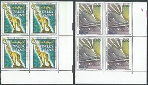 1991 ITALIA ARTE FAZZINI E NERVI QUARTINA MNH ** - FD - Imagen 1 de 1