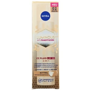 NIVEA Luminous 630 Anti-Pigmentflecken CC Fluid LSF 30 für mittlere Hauttöne 40m - Bild 1 von 1