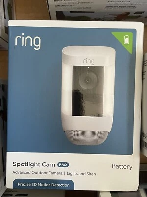 Bateria Ring Spotlight Cam Pro - Branca NOVA - Imagem 1 de 4