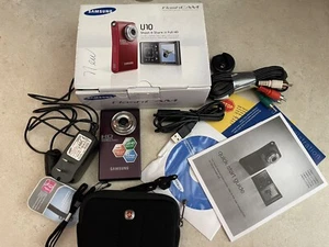 Samsung Flashcam HMX-U10 High Definition Camcorder Black Working Samsung Camera - Picture 1 of 10