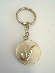 Pipe: Keychain in 925 Silver - Slow Smoke - Briar - Brisè - Picture 1 of 3